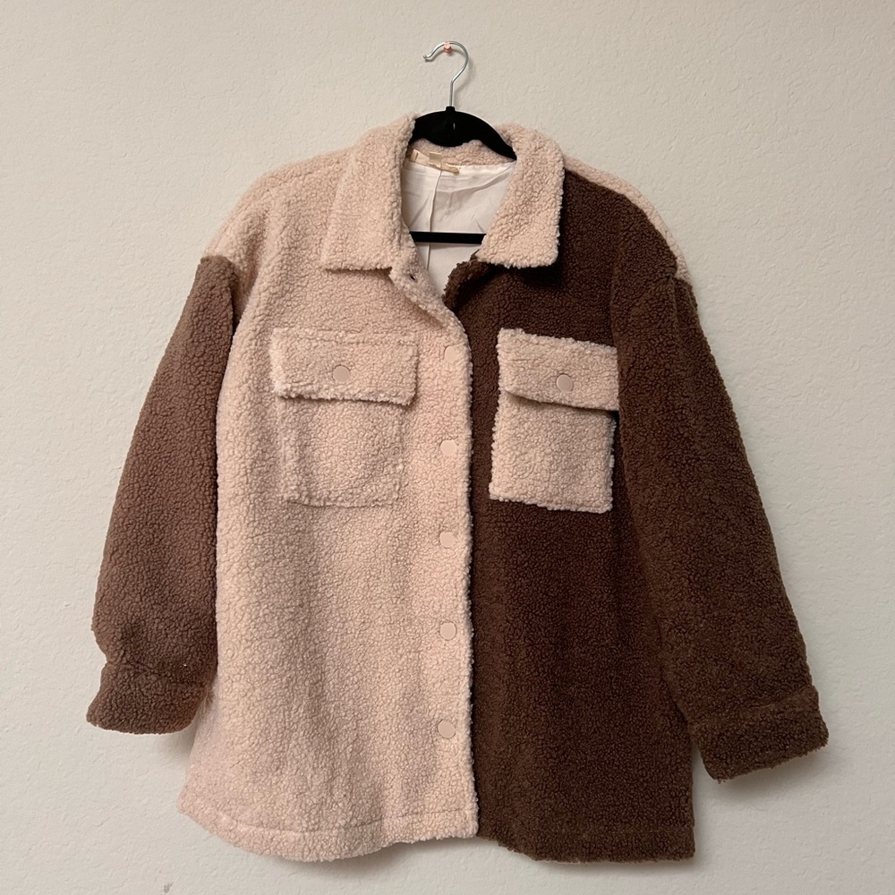 Brown and cream Jacket